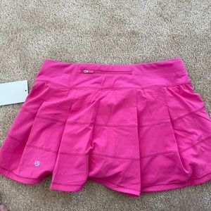 Lulu Lemon Pace Rival Skort Workout Skirt